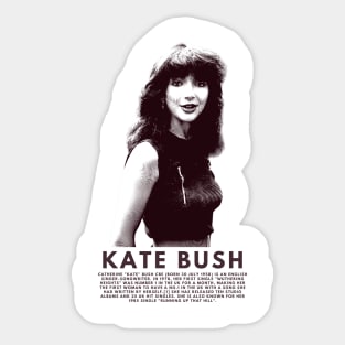 Kate bush Sticker
